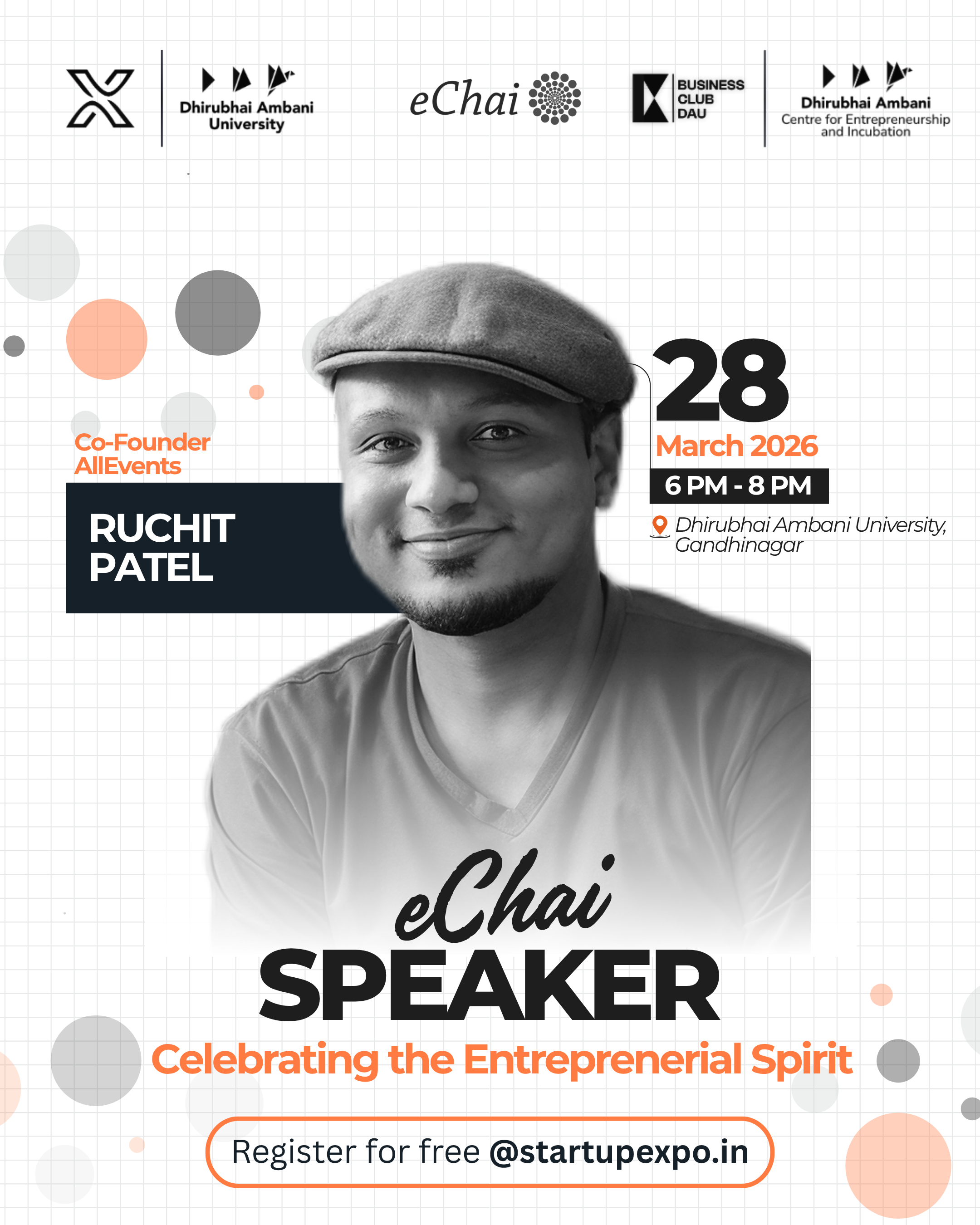 Ruchit Patel — eChai Speaker